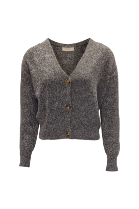 Dames vest Anouk - donkergrijs