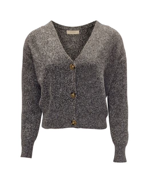 Dames vest Anouk - donkergrijs