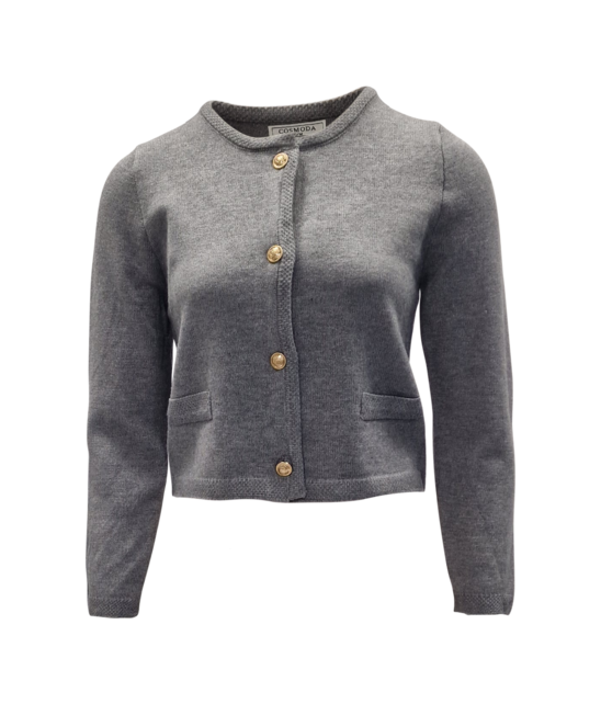 Dames vest Anne -  grijs