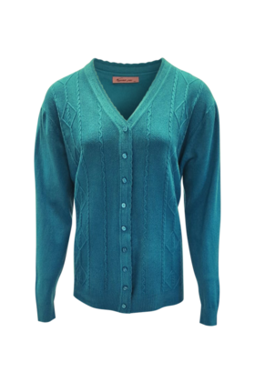 Dames vest Fien - petrol *