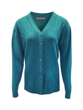 Dames vest Fien - petrol *