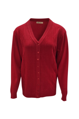 Dames vest Fien - rood *