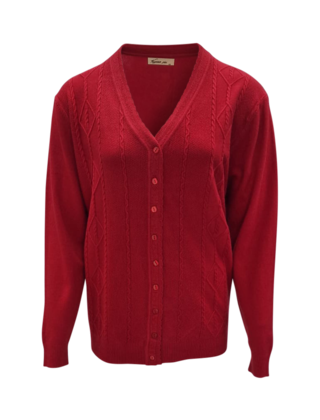 Dames vest Fien - rood *
