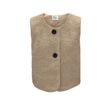 Meisjes gilet Rhodé - beige *