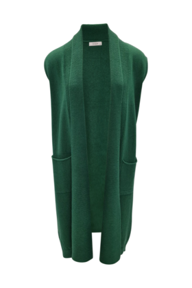 Dames mouwloos vest Silvia - groen
