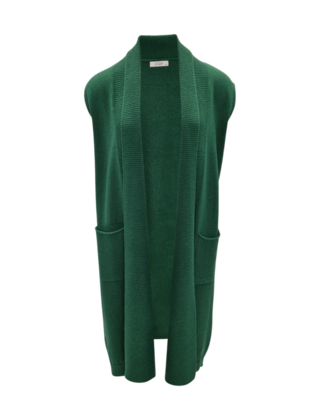 Dames mouwloos vest Silvia - groen