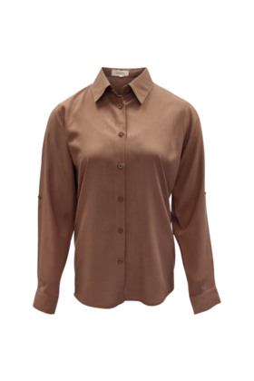Dames blouse Merel - cognac *