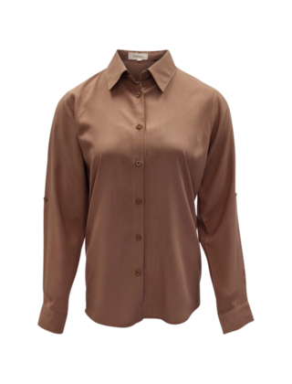 Dames blouse Merel - cognac *