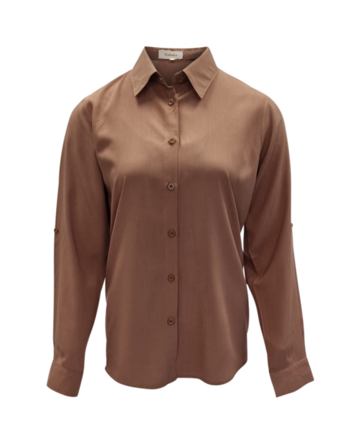 Dames blouse Merel - cognac *