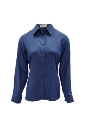 Dames blouse Merel - blauw *