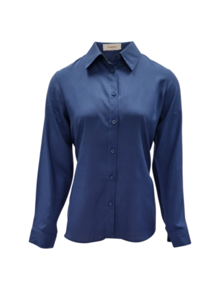 Dames blouse Merel - blauw *