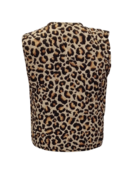 Meisjes gilet Nina - khaki/zwart *