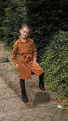Meisjes jurk Jessica - cognac *