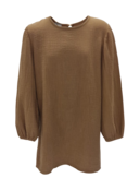 Meisjes jurk Aniek - bruin *