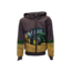 Jongens vest met John Deere tractor - grijs *
