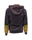 Jongens vest met John Deere tractor - grijs *