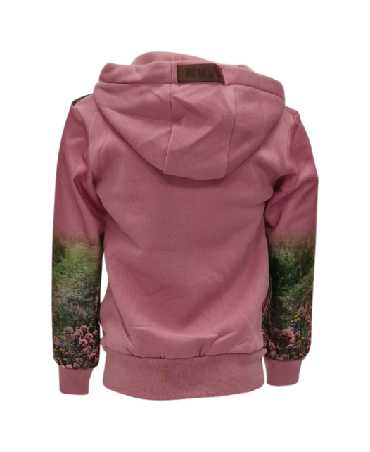 Meisjesvest met paard - roze *