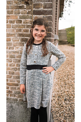 Meisjes jurk Kaitlyn - zwart *