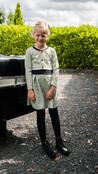 Meisjes jurk Kaitlyn - groen *