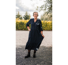 Dames jurk Melissa - petrol
