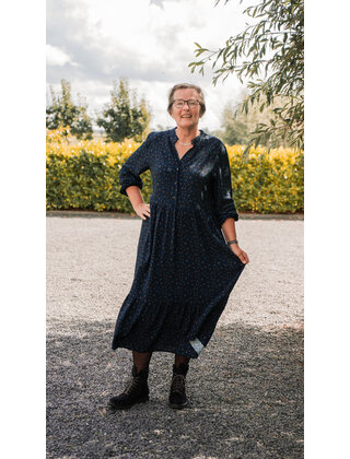 Dames jurk Melissa - petrol