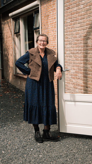 Dames jurk Melissa - petrol