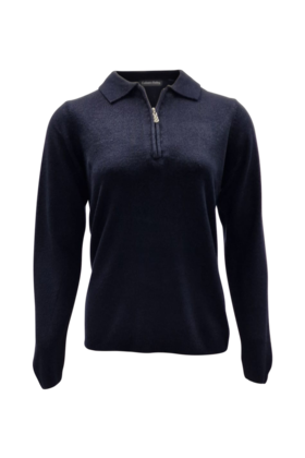 Dames trui Tineke - donkerblauw