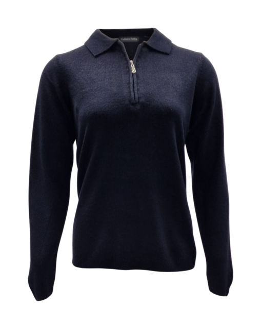 Dames trui Tineke - donkerblauw