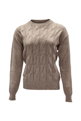 Dames trui Jenna -  taupe