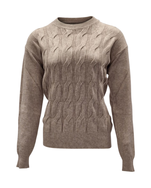 Dames trui Jenna -  taupe