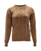 Dames trui Jenna -  cognac