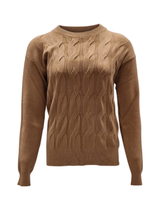 Dames trui Jenna -  cognac