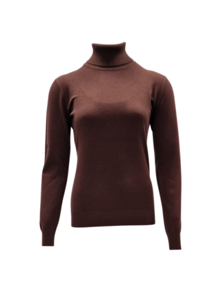 Dames trui Victoria - donkerbruin