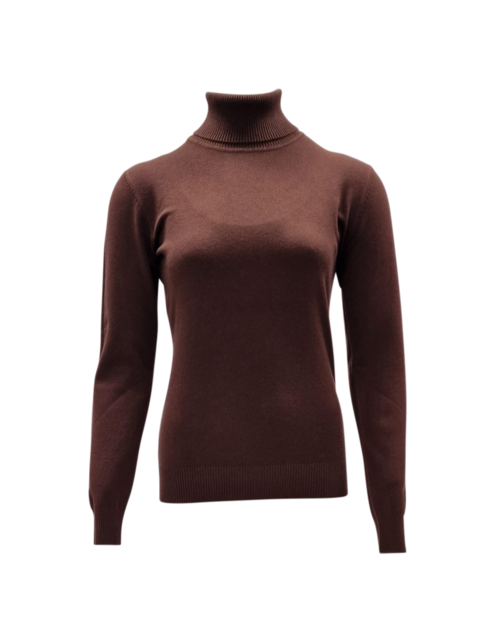 Dames trui Victoria - donkerbruin