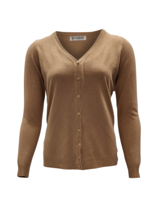 Dames vest Karin - cognac