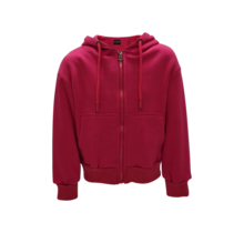 Meisjes vest met capuchon - fuchsia roze *