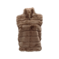 Dames bontgilet - taupe