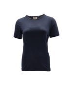 Dames shirt Suus picotrandje korte mouw - marine