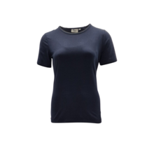 Dames shirt Suus picotrandje korte mouw - marine