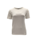 Dames shirt Suus picotrandje korte mouw - offwhite