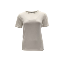 Dames shirt Suus picotrandje korte mouw - offwhite