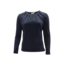 Dames shirt Lizet plooitjes lange mouw - marine