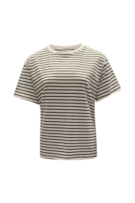 Dames shirt Alina - wit/zwart