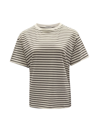 Dames shirt Alina - wit/zwart