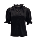 Damesblouse Diana - zwart