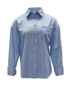 Dames blouse Linde - blauw/lichtblauw