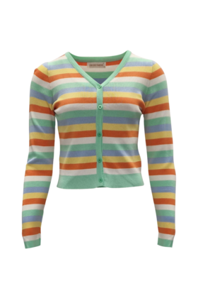 Dames vest Ines - mintgroen