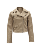 Jasje Britt leatherlook - khaki