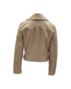 Jasje Britt leatherlook - khaki