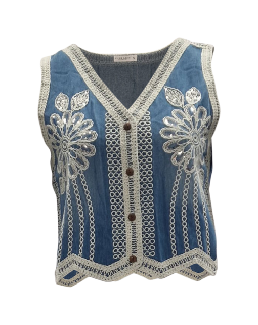 Gilet Liona - denim